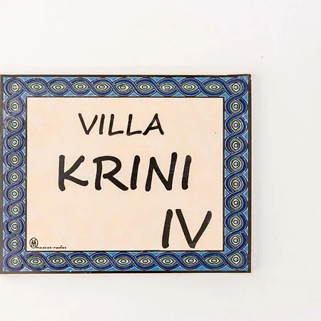 Krini Luxury Villas Βίλα Λίνδος